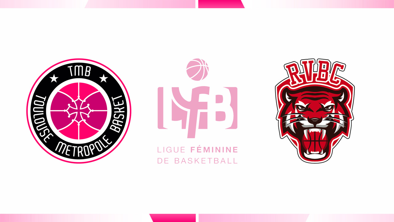 Toulouse Métropole Basket vs Roche Vendée BC poster Toulouse Métropole Basket vs Roche Vendée BC poster
