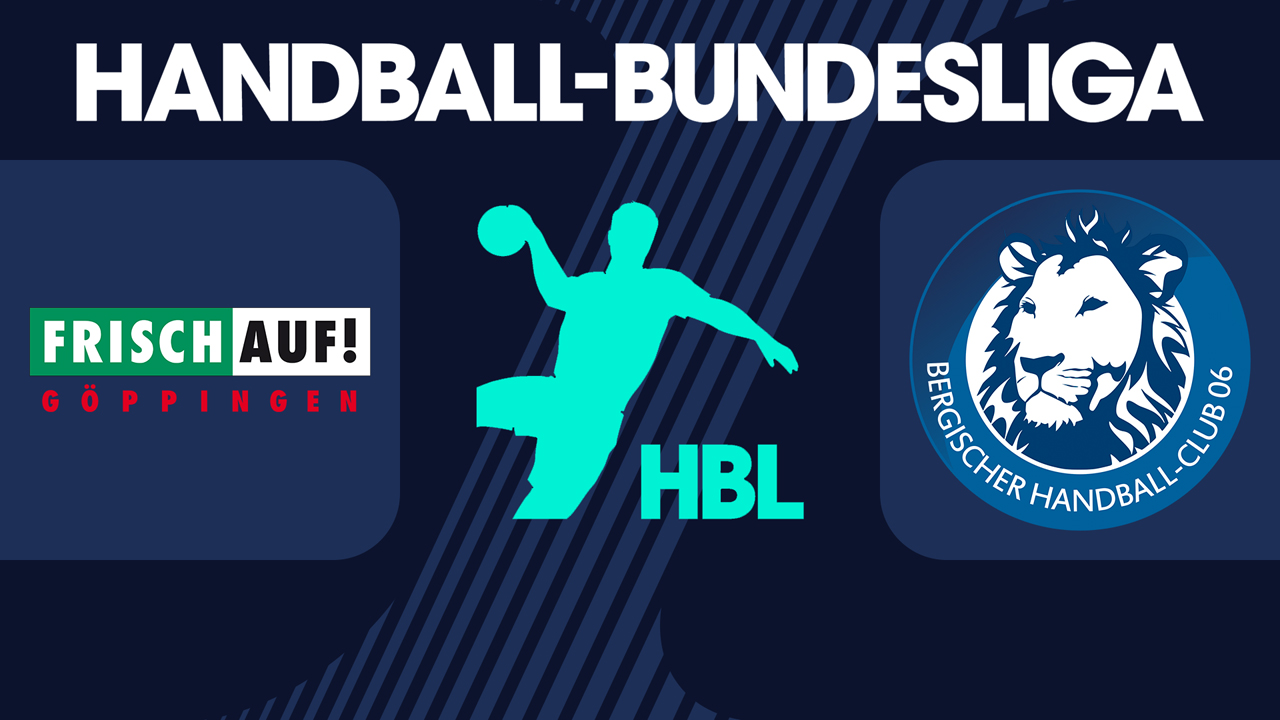 TPSG Frisch Auf Göppingen vs Bergischer HC poster
