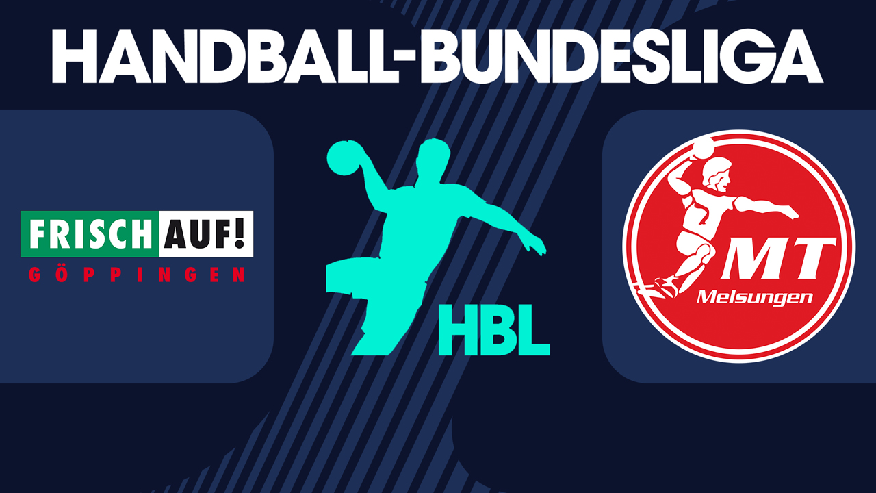 TPSG Frisch Auf Göppingen vs MT Melsungen poster