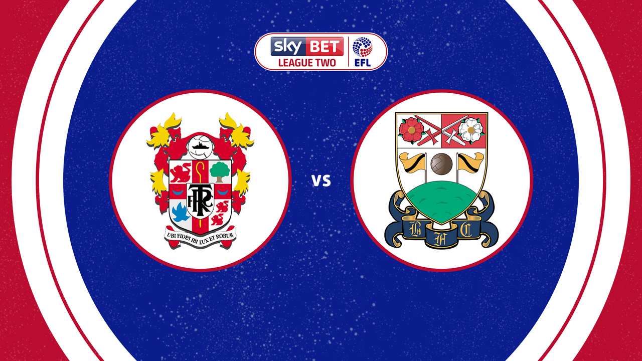 Tranmere Rovers vs Barnet poster