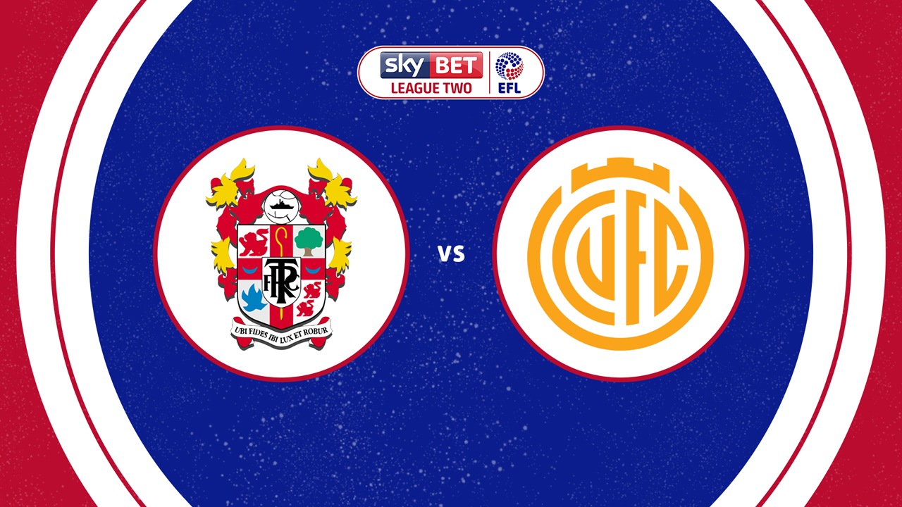 Tranmere Rovers vs Cambridge United poster Tranmere Rovers vs Cambridge United poster