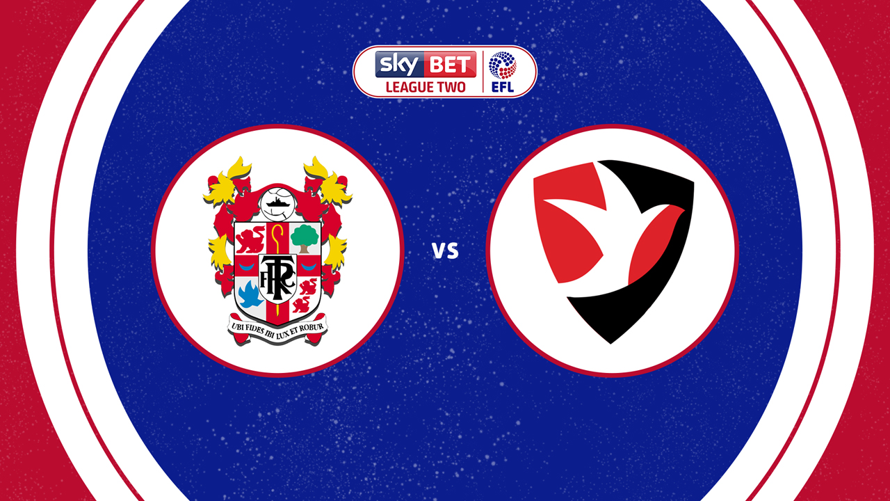 Tranmere Rovers vs Cheltenham Town poster Tranmere Rovers vs Cheltenham Town poster