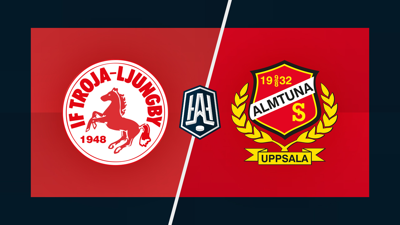 Troja-Ljungby vs Almtuna IS poster Troja-Ljungby vs Almtuna IS poster