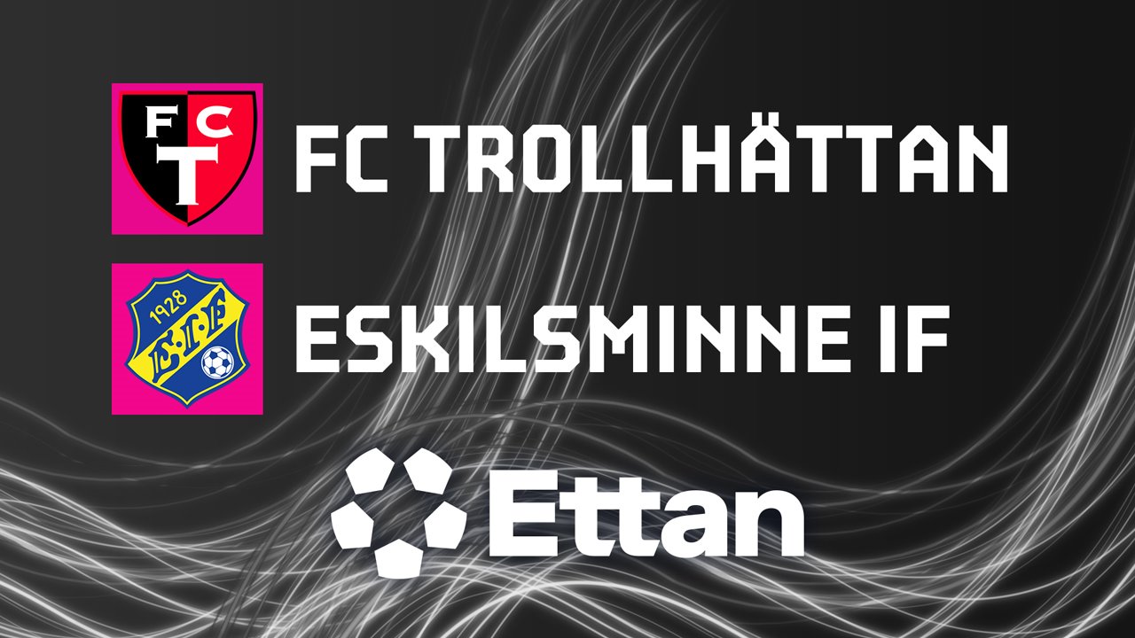 Trollhättan vs Eskilsminne IF poster