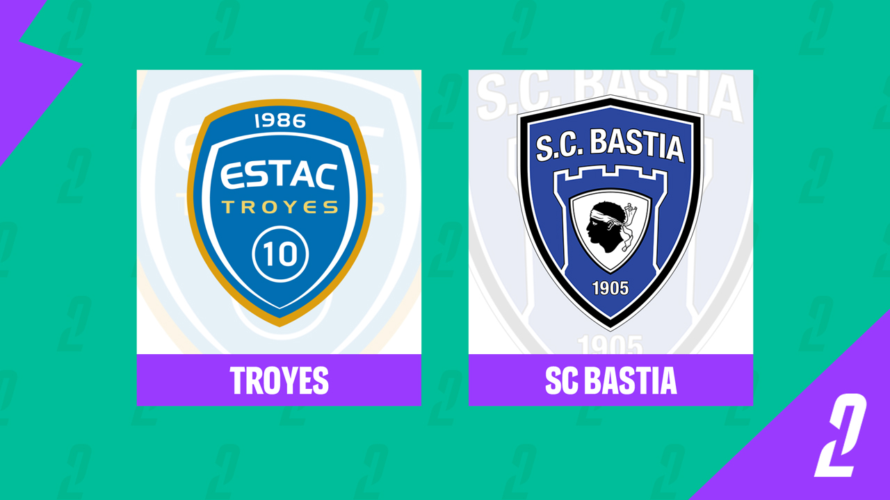 Troyes vs Bastia poster
