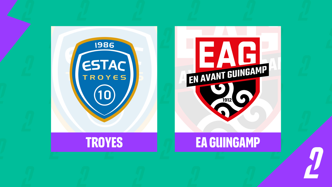 Troyes vs Guingamp poster