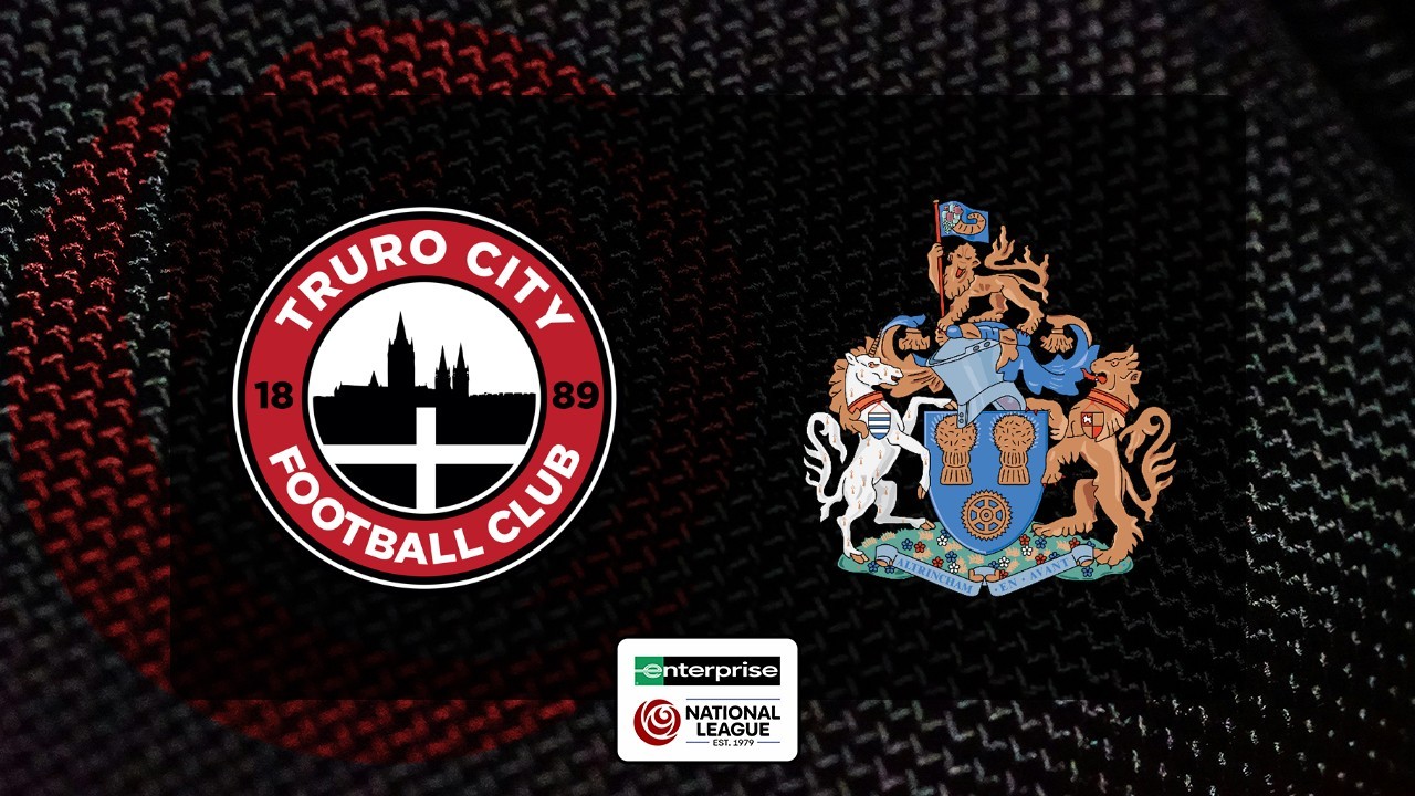 Truro City vs Altrincham poster Truro City vs Altrincham poster