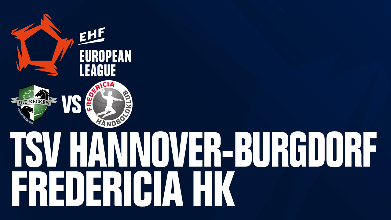 TSV Hannover-Burgdorf vs Fredericia HK poster TSV Hannover-Burgdorf vs Fredericia HK poster