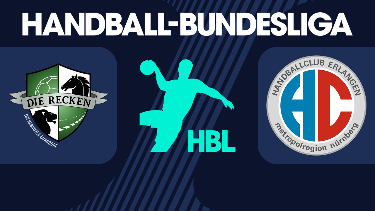 TSV Hannover-Burgdorf vs HC Erlangen poster