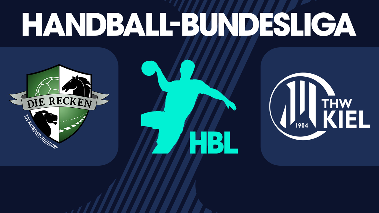 TSV Hannover-Burgdorf vs THW Kiel poster TSV Hannover-Burgdorf vs THW Kiel poster
