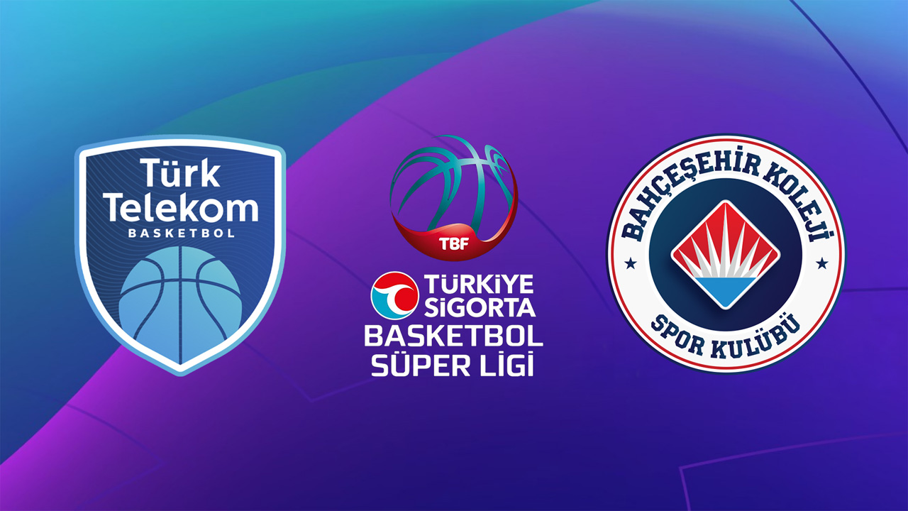 Türk Telekom BK vs Bahçeşehir Koleji SK poster Türk Telekom BK vs Bahçeşehir Koleji SK poster