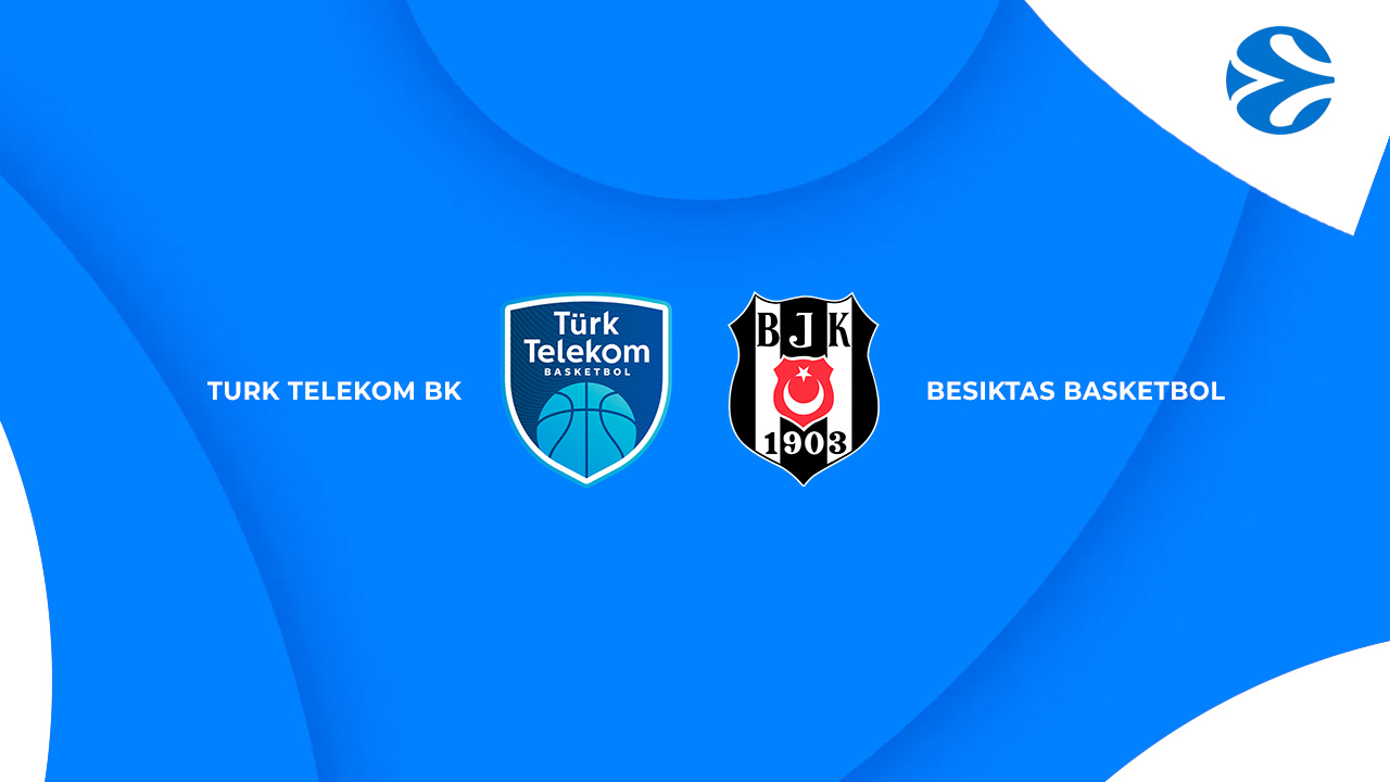 Türk Telekom BK vs Besiktas Basketbol poster Türk Telekom BK vs Besiktas Basketbol poster