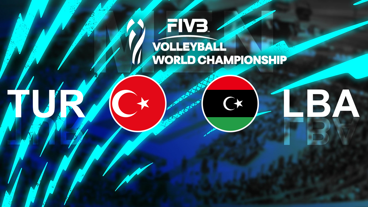 Turkey Volleyball vs Libya Volleyball image
