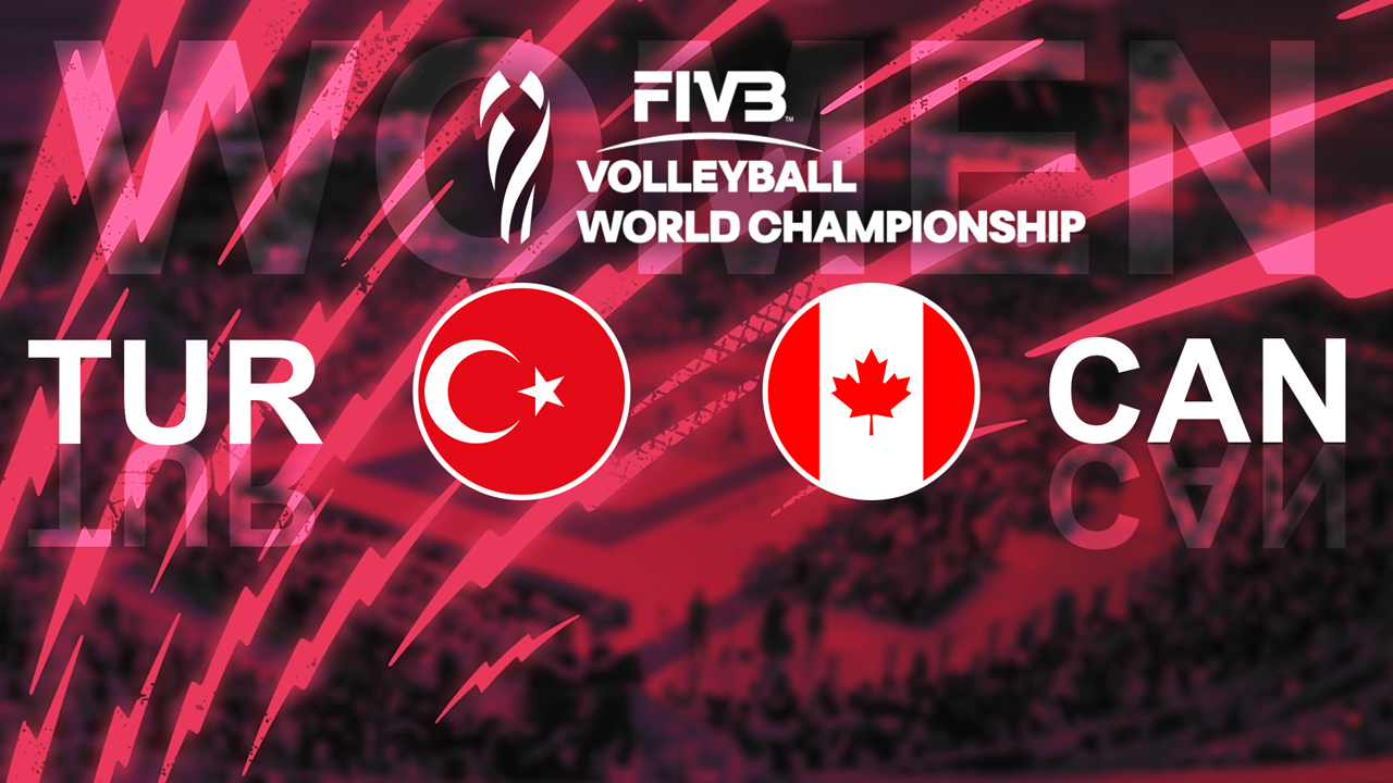 Turkey Volleyball Women vs Canada Volleyball Women poster