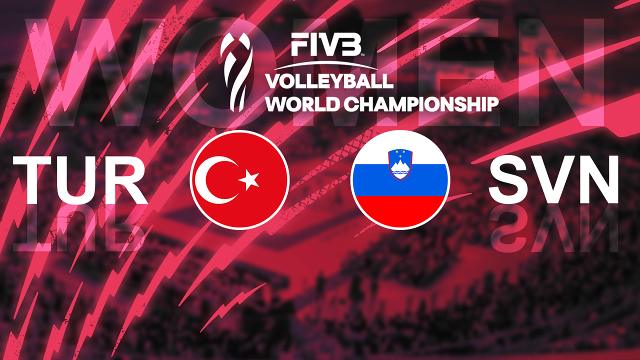 Turkey Volleyball Women vs Slovenia Volleyball Women poster