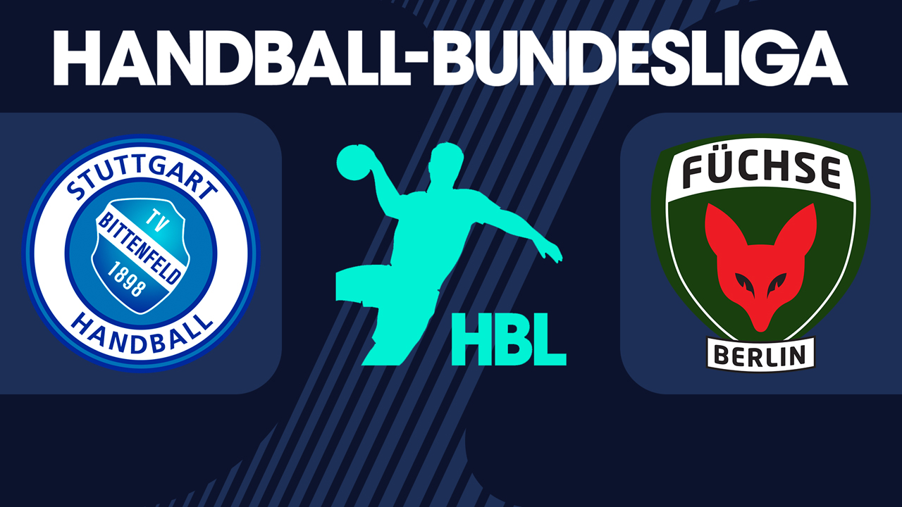 TVB 1898 Stuttgart vs Füchse Berlin poster