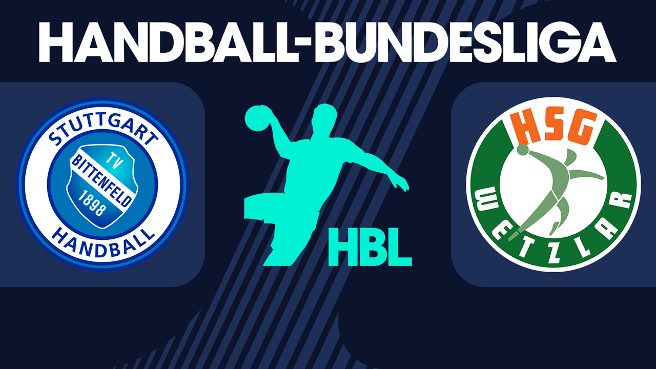 TVB 1898 Stuttgart vs HSG Wetzlar poster