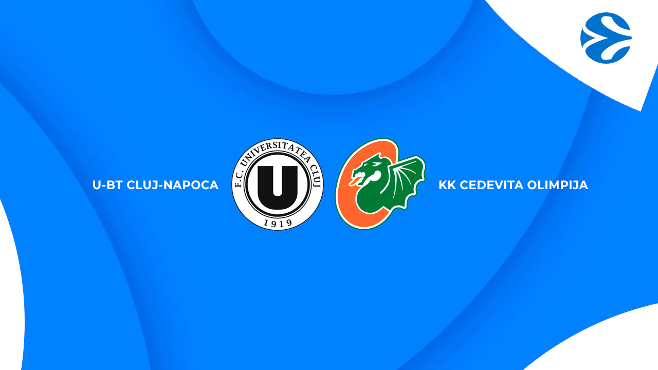 U-BT Cluj-Napoca vs KK Cedevita Olimpija poster