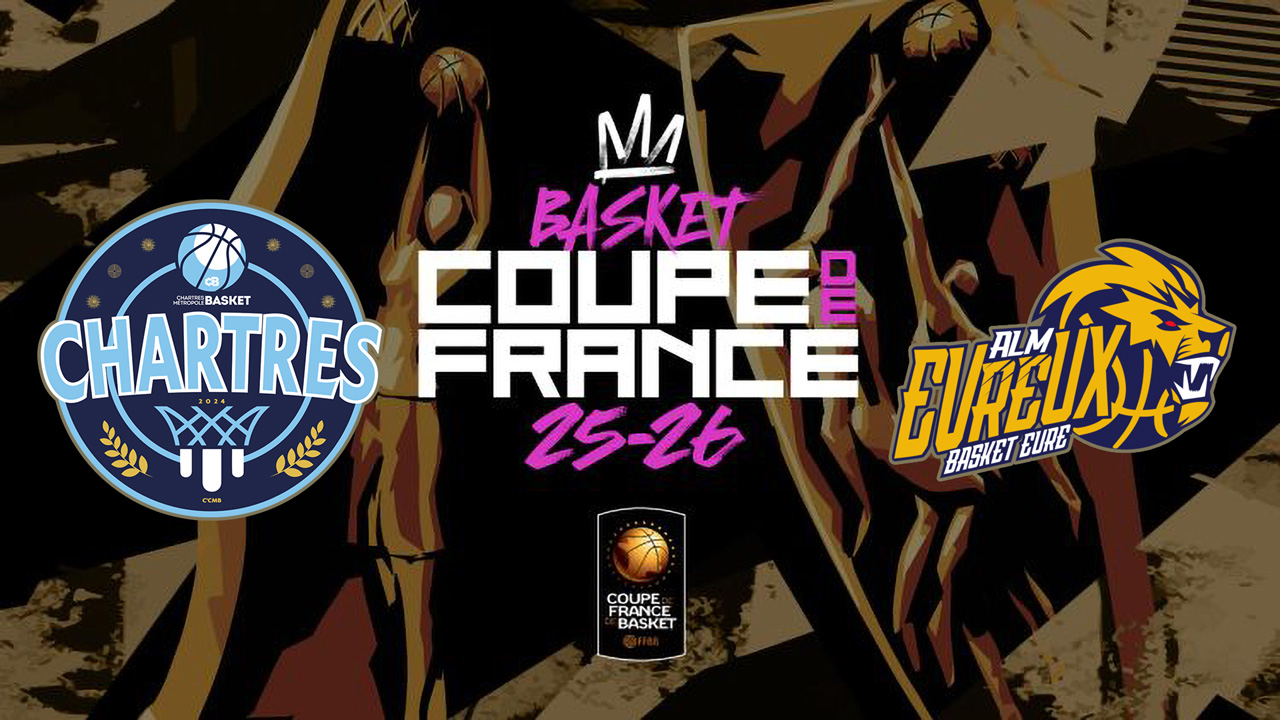 UB Chartres Métropole vs ALM Évreux Basket poster