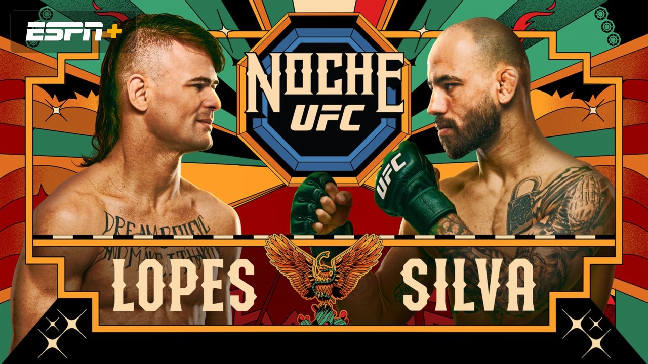 UFC Fight Night 259 Lopes vs Silva poster