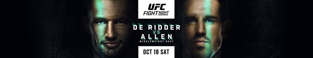 UFC Fight Night 262 de Ridder vs Allen