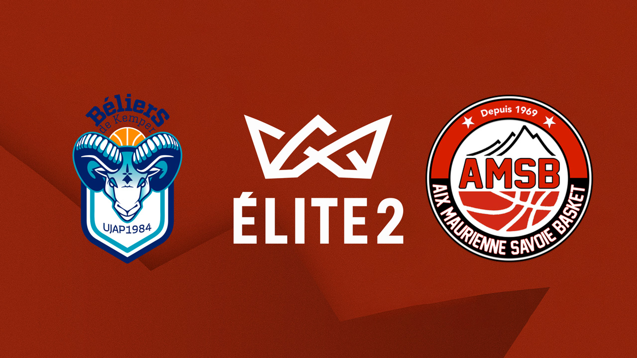 UJAP Quimper 29 vs AMSB poster