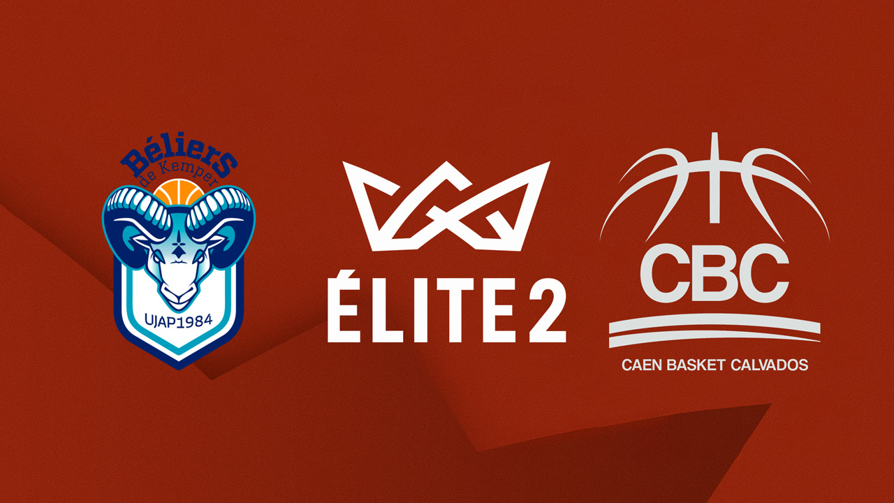 UJAP Quimper 29 vs Caen Basket Calvados poster