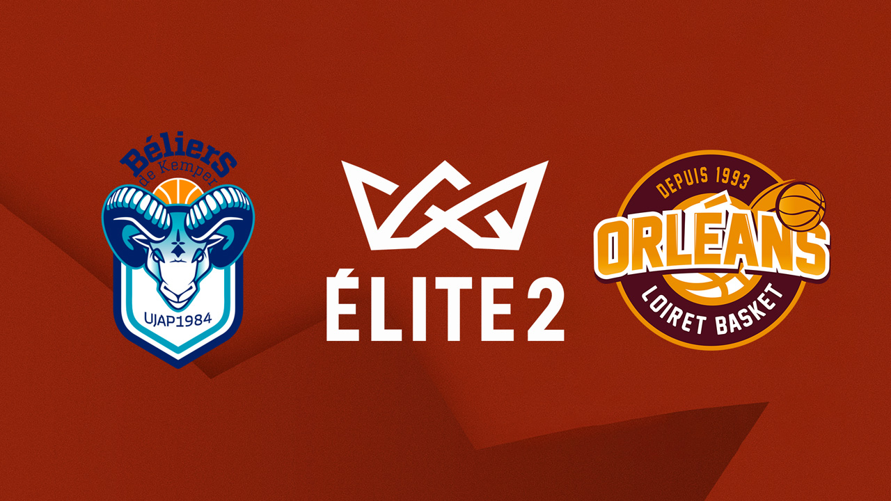 UJAP Quimper 29 vs Orléans Loiret Basket poster