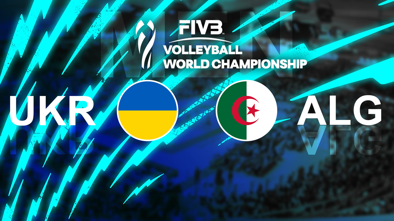 Ukraine Volleyball vs Algeria Volleyball poster