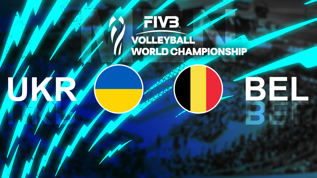 Ukraine Volleyball vs Belgium Volleyball poster