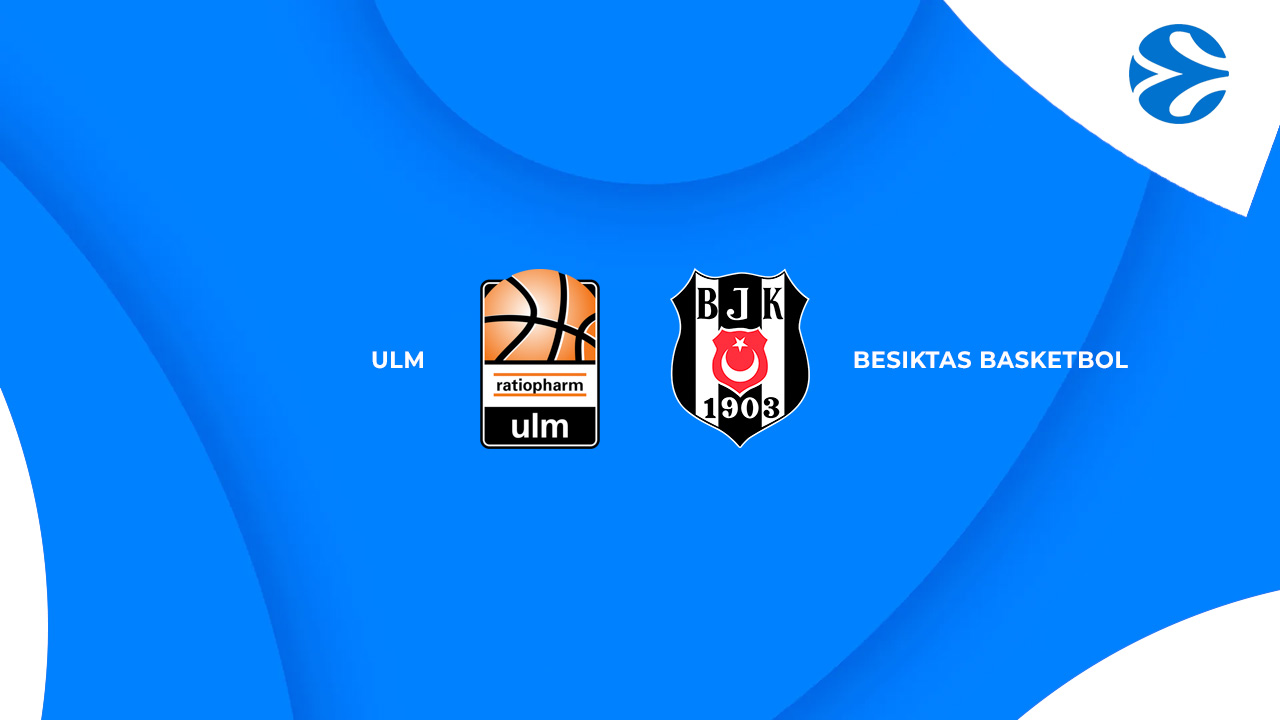Ulm vs Besiktas Basketbol poster
