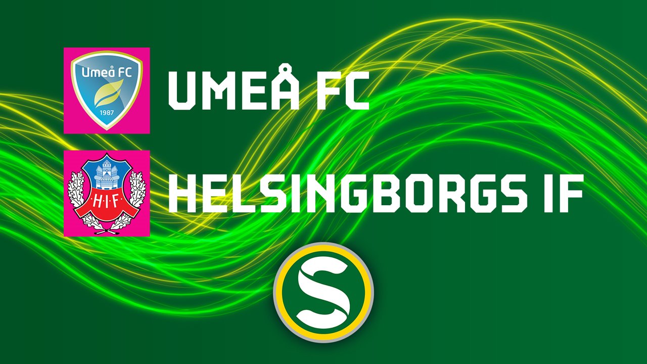 Umeå vs Helsingborg poster