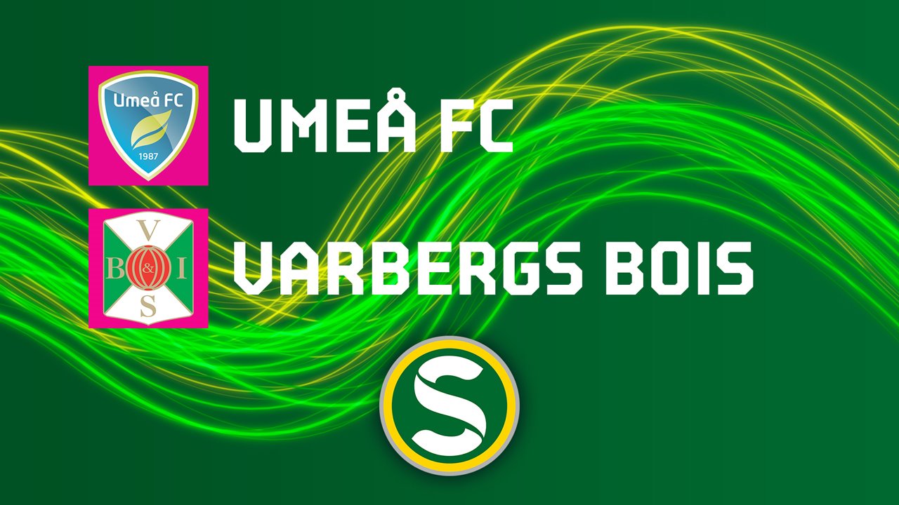 Umeå vs Varbergs BoIS FC poster