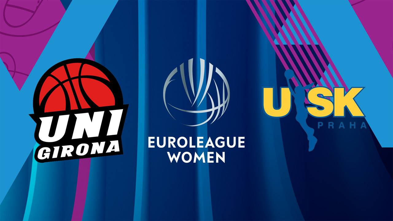 Uni Girona CB Women vs USK Praha Women poster