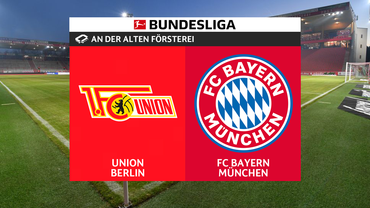 Union Berlin vs Bayern Munich poster