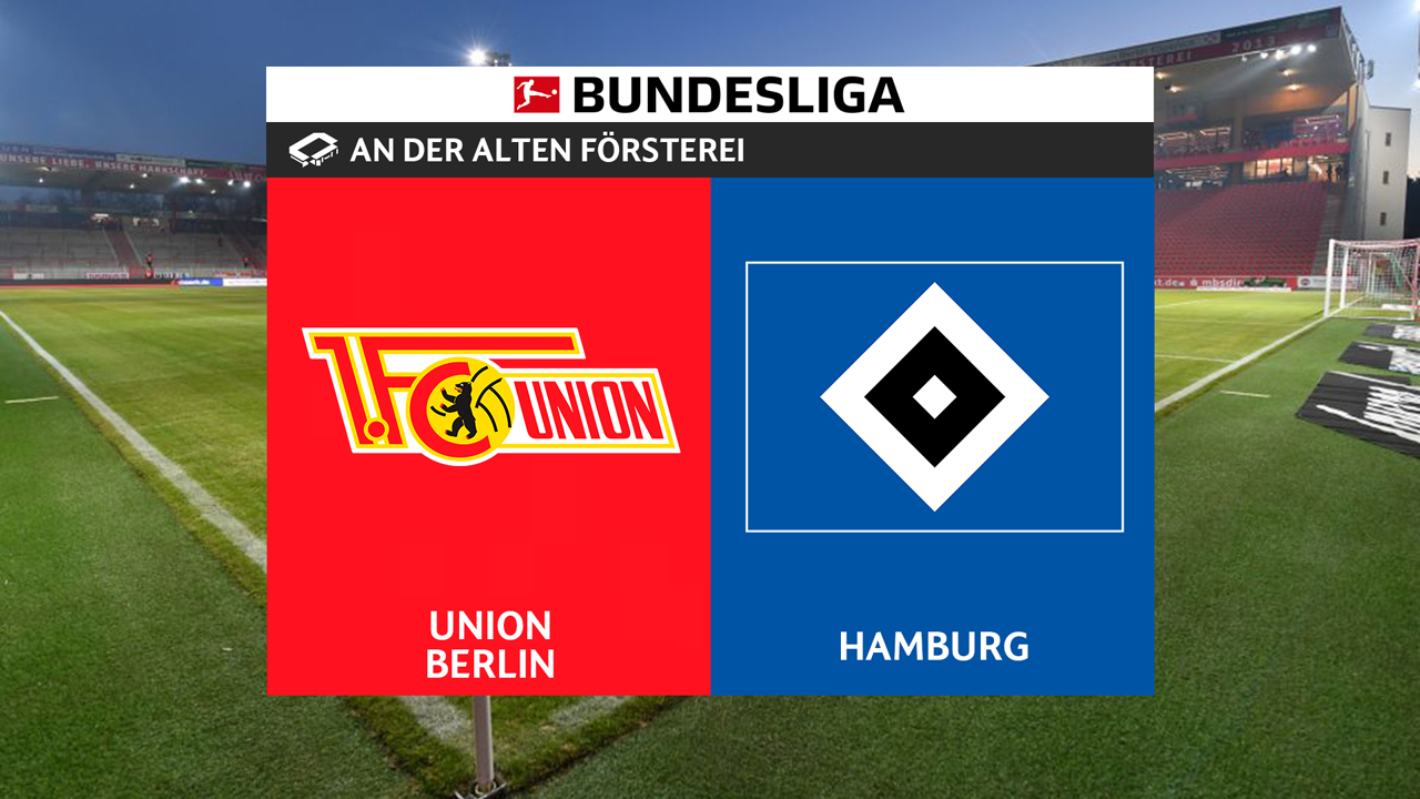 Union Berlin vs Hamburg poster Union Berlin vs Hamburg poster