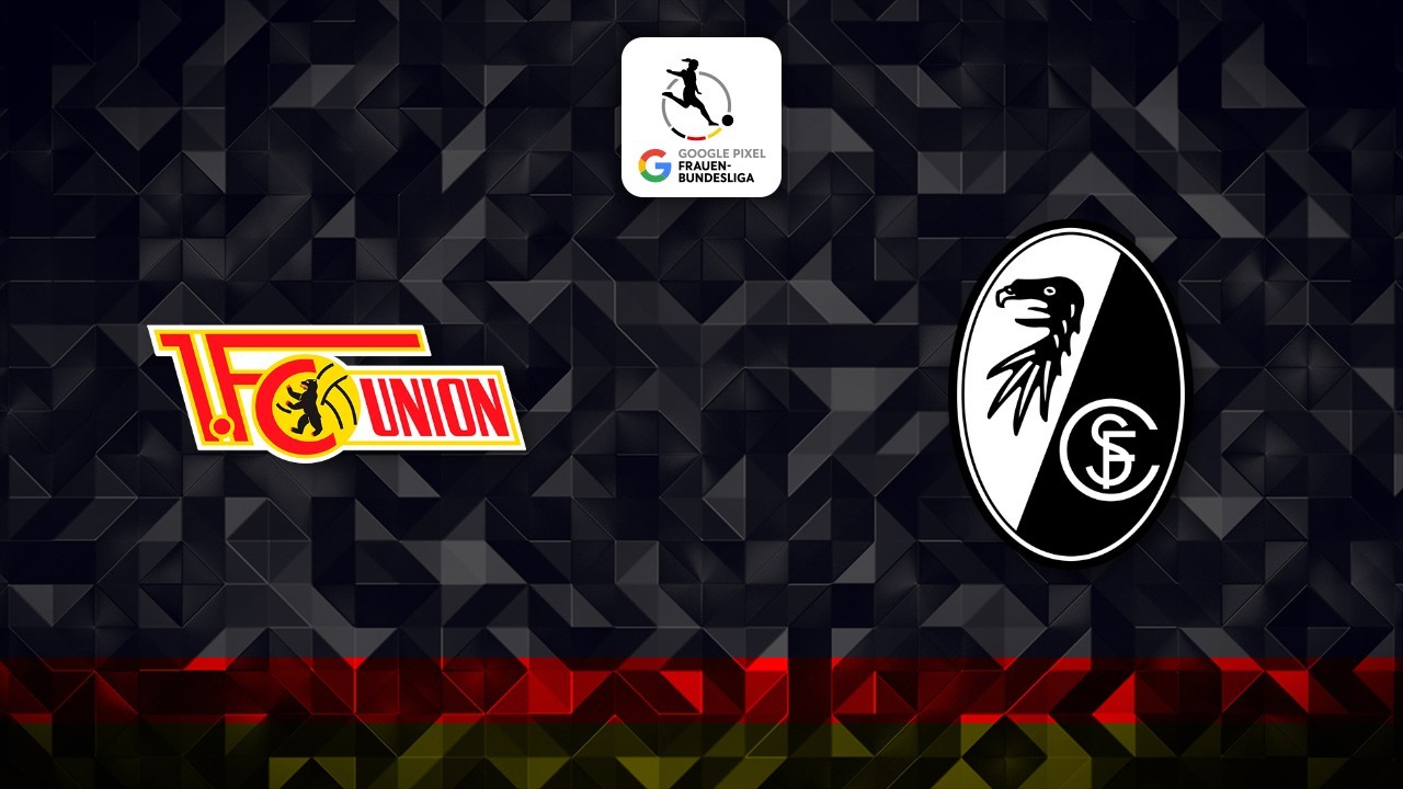Union Berlin Women vs SC Freiburg Women poster Union Berlin Women vs SC Freiburg Women poster