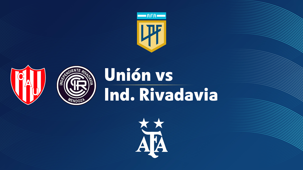 Unión vs Independiente Rivadavia poster