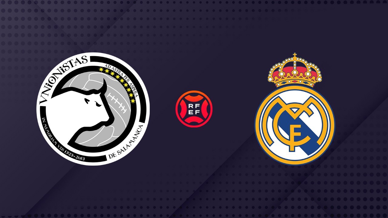 Unionistas de Salamanca vs Real Madrid Castilla poster Unionistas de Salamanca vs Real Madrid Castilla poster