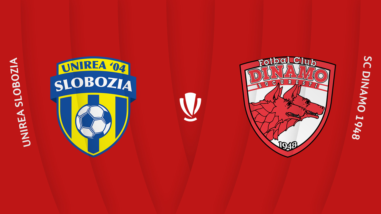 Unirea Slobozia vs Dinamo București poster Unirea Slobozia vs Dinamo București poster