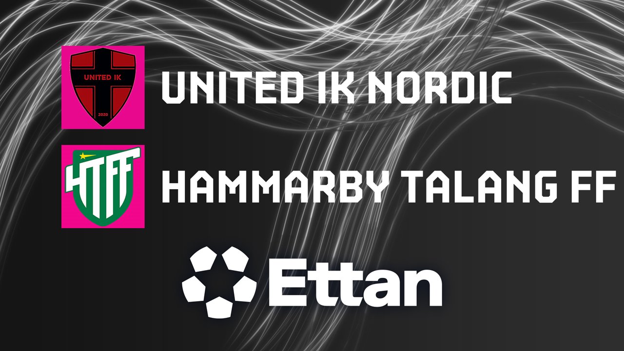 United Nordic vs Hammarby Talang poster