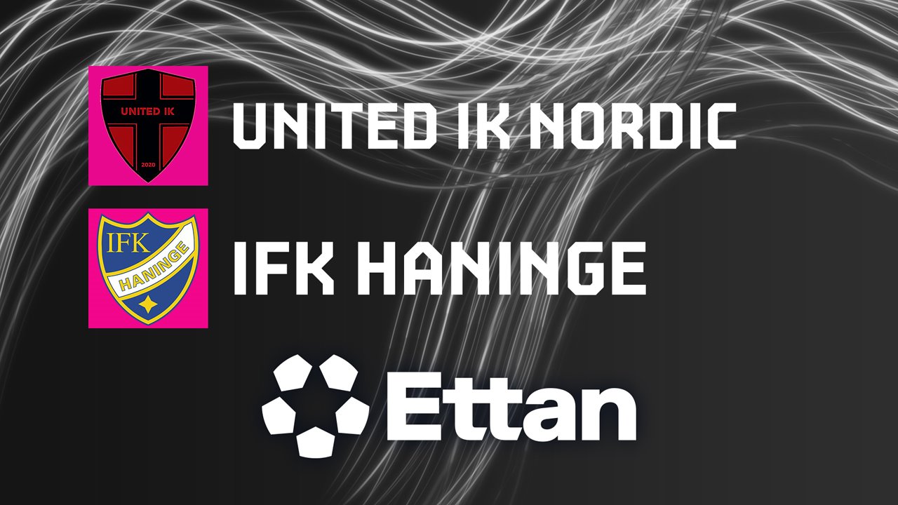 United Nordic vs IFK Haninge poster
