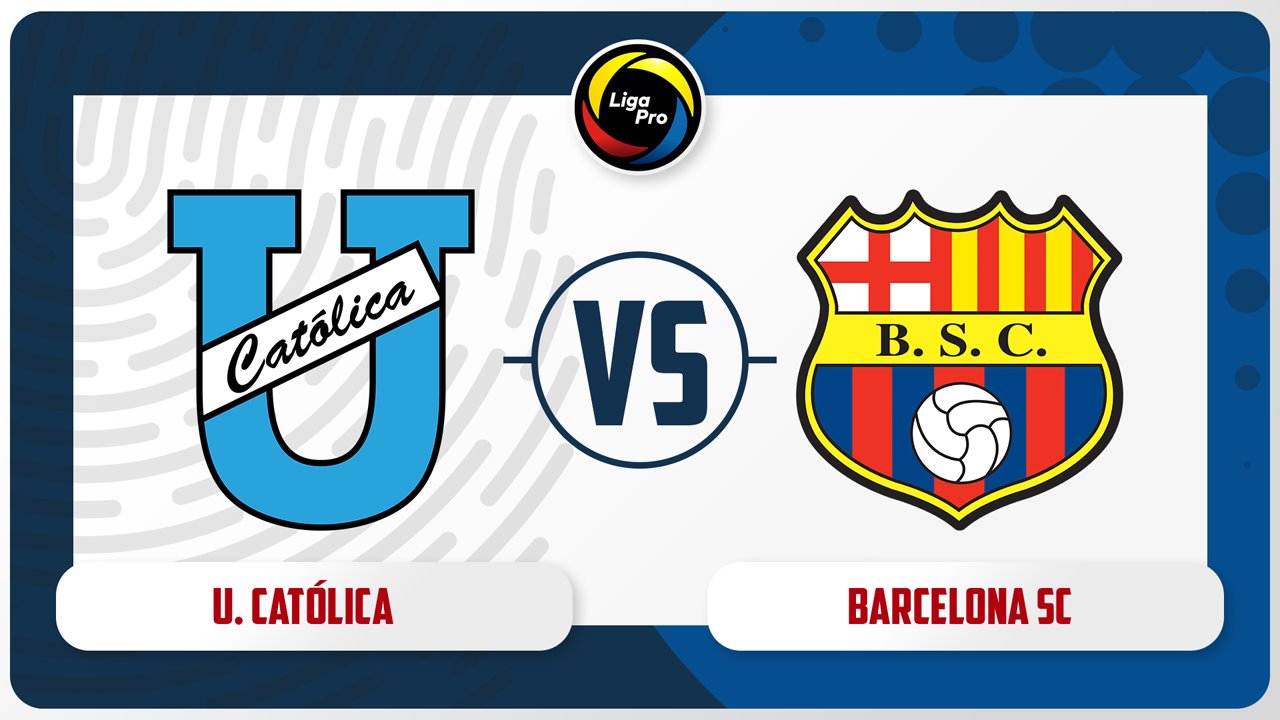 Universidad Católica del Ecuador vs Barcelona SC poster