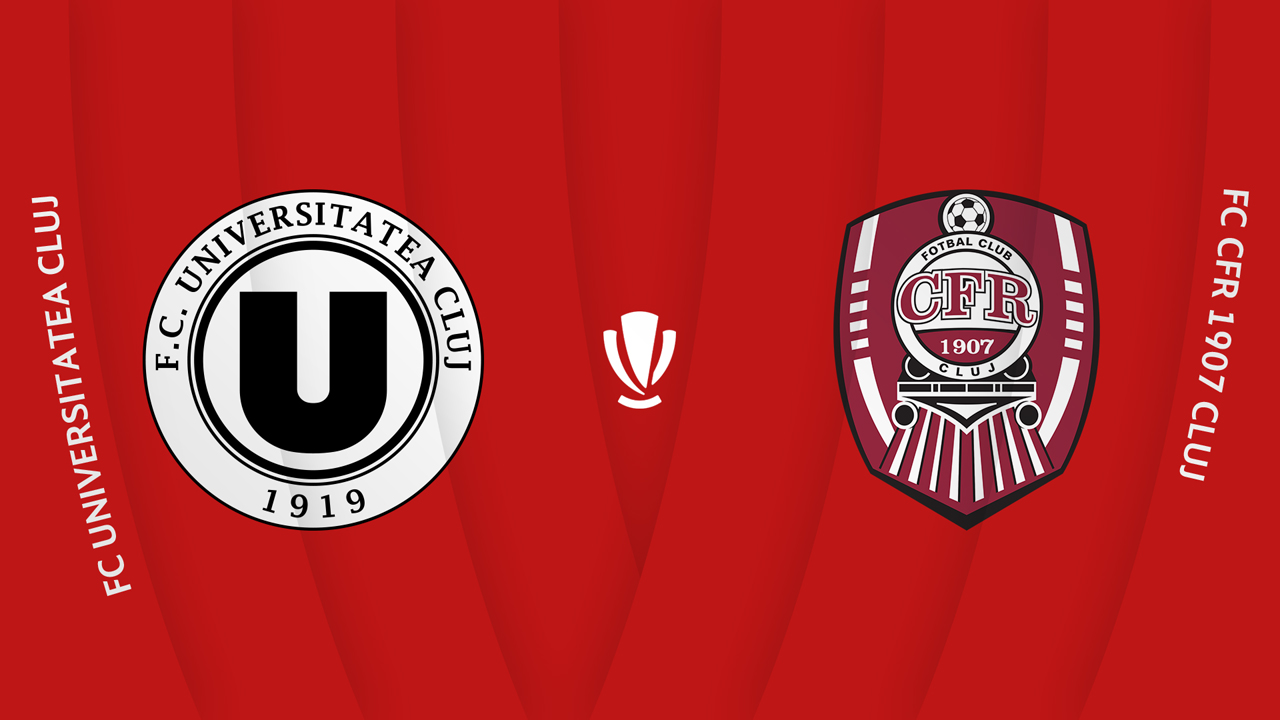Universitatea Cluj vs CFR Cluj poster Universitatea Cluj vs CFR Cluj poster