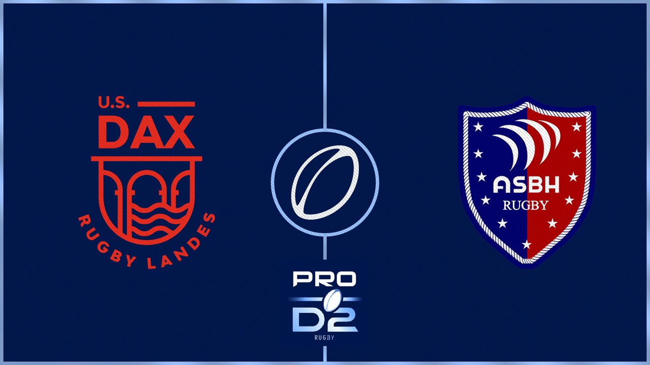 US Dax vs Béziers poster