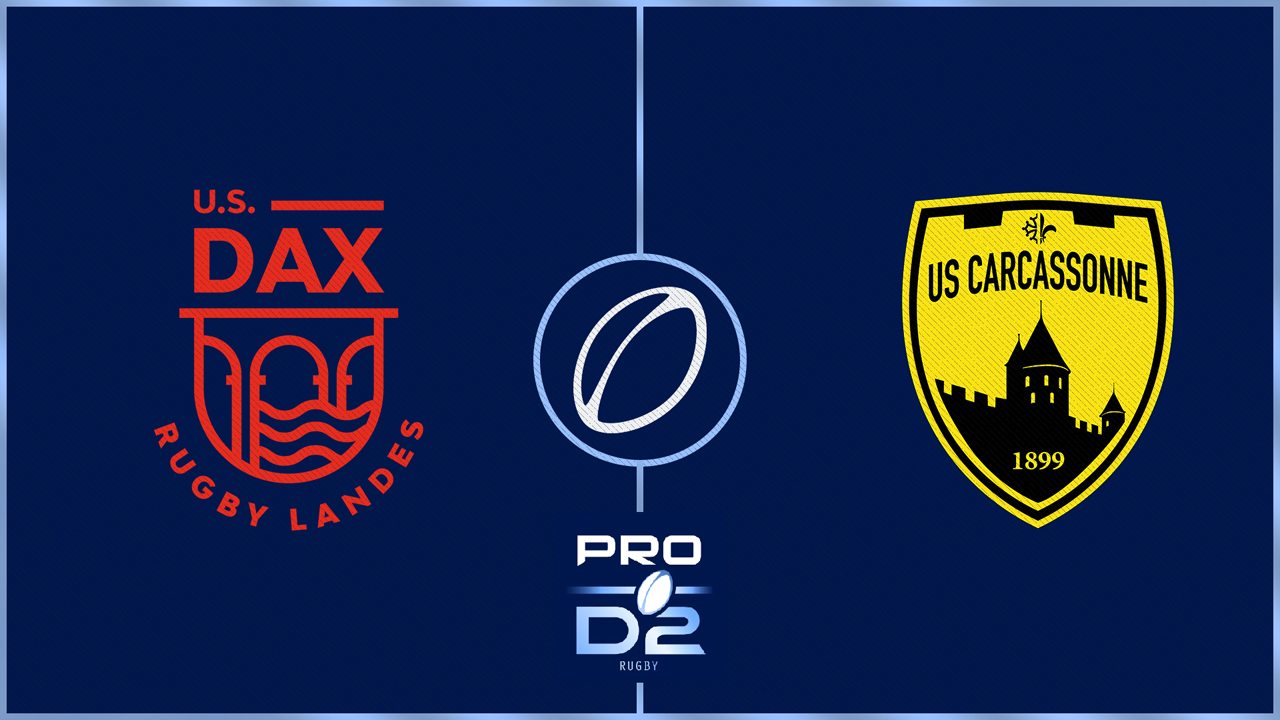 US Dax vs Carcassonne poster