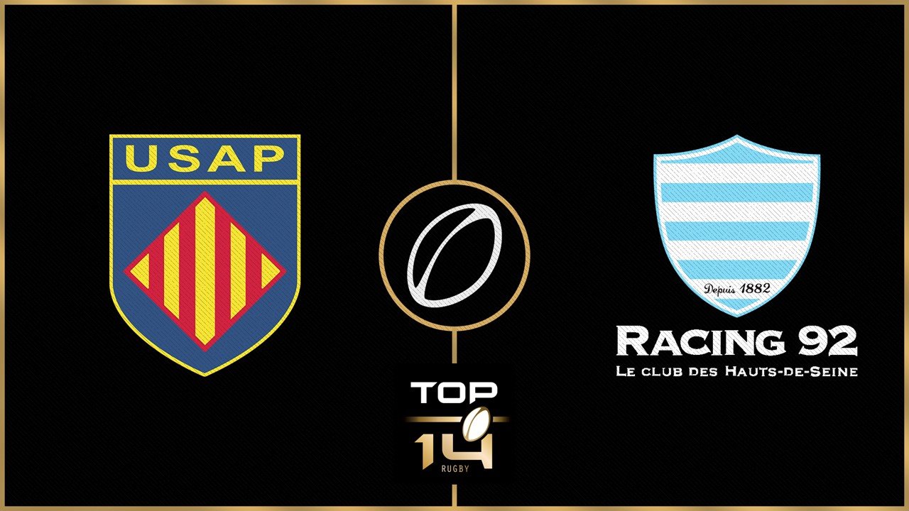 USA Perpignan vs Racing Métro 92 poster