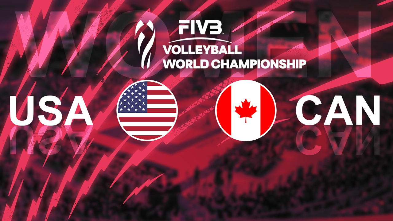USA Volleyball Women vs Canada Volleyball Women poster
