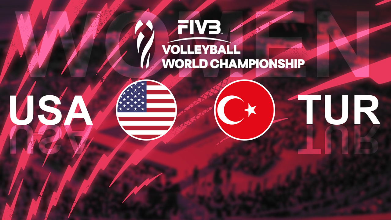 USA Volleyball Women vs Turkey Volleyball Women poster