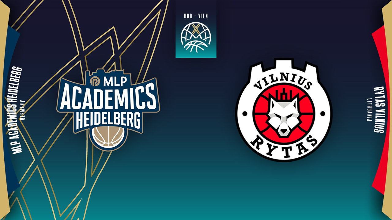 USC Heidelberg vs BC Lietuvos rytas poster USC Heidelberg vs BC Lietuvos rytas poster